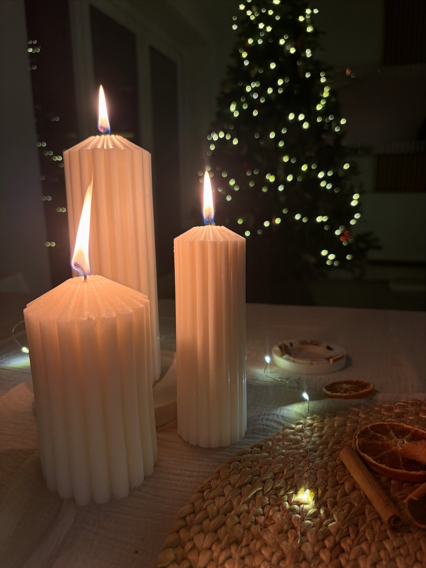 Pillar candles