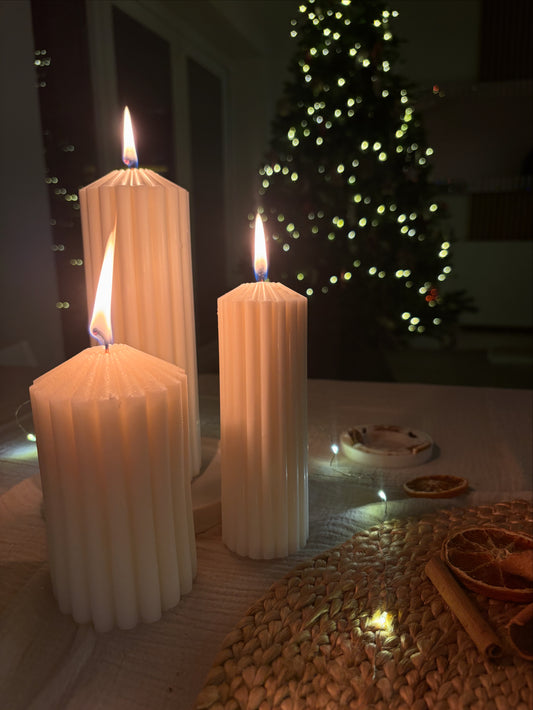 Pillar candles