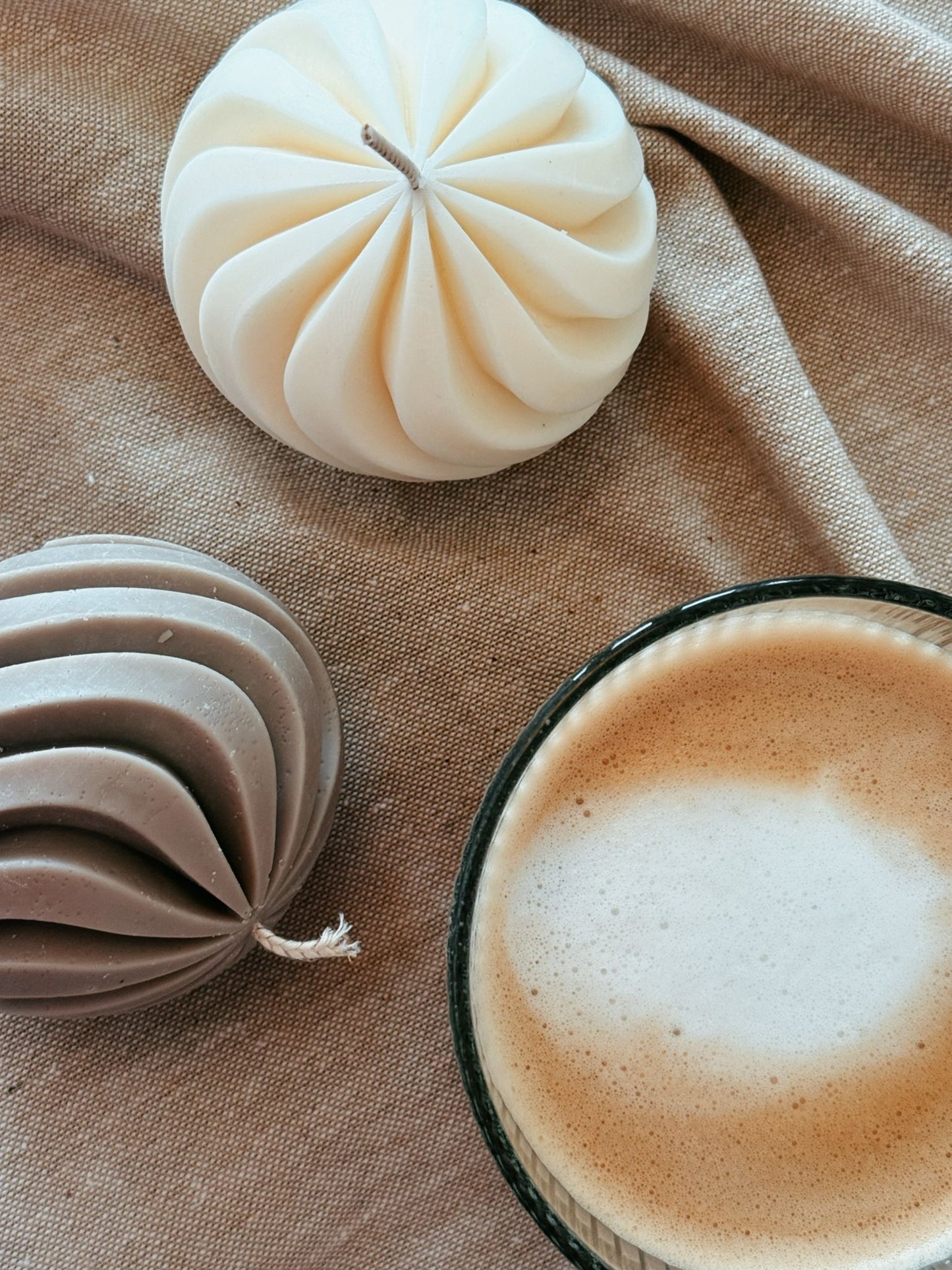 Spiral Sphere Candle